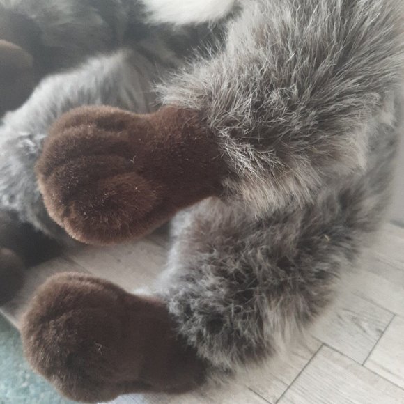 Lazy Boy Promotional Plush Raccoon Stuffed Animal 1991 Toy 14 Inch Vintage CLEAN - Picture 11 of 12